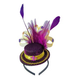 Maxbell Saint Patrick's Day Headband Irish Hairband for Party Props New Year Holiday Violet