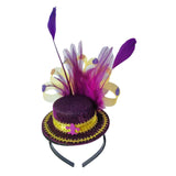 Maxbell Saint Patrick's Day Headband Irish Hairband for Party Props New Year Holiday Violet