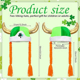 Maxbell St Patrick's Day Hat Costume Accessories for Festival Masquerade Celebration