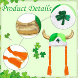 Maxbell St Patrick's Day Hat Costume Accessories for Festival Masquerade Celebration