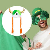 Maxbell St Patrick's Day Hat Costume Accessories for Festival Masquerade Celebration