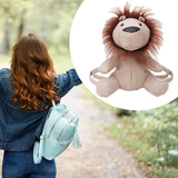 Maxbell Leather Backpack Creative Realistic Funny Rucksack for Cat Lovers Kids Women White