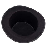 Maxbell Black Top Hat Dance Hat Fedoras for Nightclub Carnival Theme Parties