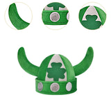 Maxbell St Patrick's Day Hat Green Top Hat for Festival Masquerade Stage Performance Style B