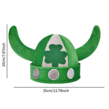 Maxbell St Patrick's Day Hat Green Top Hat for Festival Masquerade Stage Performance Style B