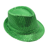 Maxbell St Patrick's Day Hat Green Top Hat for Festival Masquerade Stage Performance Style D