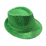 Maxbell St Patrick's Day Hat Green Top Hat for Festival Masquerade Stage Performance Style D