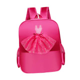 Maxbell Ballet Dance Backpack Casual Cute Dance Shoe Bag for Gymnastics Gift Dancing red lace