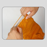 Maxbell Leather Welding Sleeves Elastic Cuffs Arm Protection Covers for Metalworking Yellow