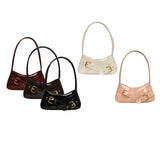 Maxbell Women Shoulder Bag Pouch Large Capacity Purse for Commuting Shopping Holiday Black