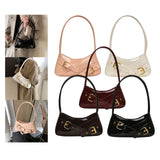 Maxbell Women Shoulder Bag Pouch Large Capacity Purse for Commuting Shopping Holiday Black