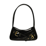Maxbell Women Shoulder Bag Pouch Large Capacity Purse for Commuting Shopping Holiday Black