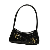 Maxbell Women Shoulder Bag Pouch Large Capacity Purse for Commuting Shopping Holiday Black
