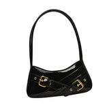 Maxbell Women Shoulder Bag Pouch Large Capacity Purse for Commuting Shopping Holiday Black