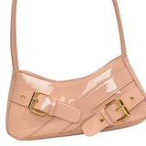 Maxbell Women Shoulder Bag Pouch Large Capacity Purse for Commuting Shopping Holiday Pink