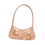 Maxbell Women Shoulder Bag Pouch Large Capacity Purse for Commuting Shopping Holiday Pink