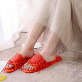 Maxbell Lobster Slippers for Men Women Kids Funny Animal Shoes for Beach Indoor Pool Red Color 24 25
