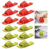 Maxbell Lobster Slippers for Men Women Kids Funny Animal Shoes for Beach Indoor Pool Red Color 24 25