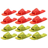 Maxbell Lobster Slippers for Men Women Kids Funny Animal Shoes for Beach Indoor Pool Red Color 24 25