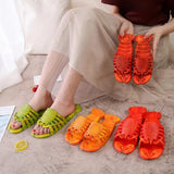 Maxbell Lobster Slippers for Men Women Kids Funny Animal Shoes for Beach Indoor Pool Red Color 24 25