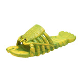 Maxbell Lobster Slippers for Men Women Kids Funny Animal Shoes for Beach Indoor Pool Green 40 41