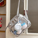 Maxbell Ita Bag PU Leather Women Backpack for Anime Dolls Display Shopping Halloween Silver