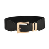 Maxbell Wide Elastic Belt Stretch with Buckle for Dress Accessories for Women Ladies