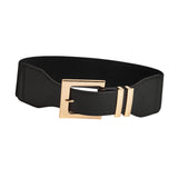 Maxbell Wide Elastic Belt Stretch with Buckle for Dress Accessories for Women Ladies