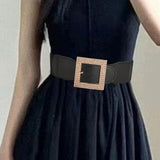 Maxbell Wide Belt for Women Versatile Stretchy Waist Cinch for Ladies Shopping Party