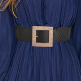 Maxbell Wide Belt for Women Versatile Stretchy Waist Cinch for Ladies Shopping Party