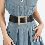Maxbell Wide Belt for Women Versatile Stretchy Waist Cinch for Ladies Shopping Party