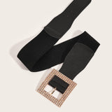 Maxbell Wide Belt for Women Versatile Stretchy Waist Cinch for Ladies Shopping Party