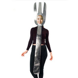 Maxbell Cutlery Costume Fancy Dresss Funny Headdress for Role Playing Party Holidays Fork