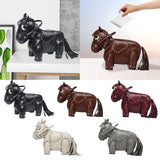 Maxbell Horse Shape Crossbody Bag PU Leather Casual Handbag for Work Shopping Travel Black