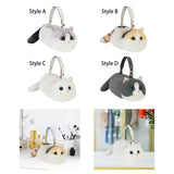 Maxbell Cat Handbag Realistic Lovely for Women Crossbody Bag for Events Style A