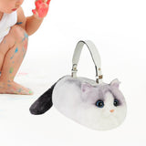 Maxbell Cat Handbag Realistic Lovely for Women Crossbody Bag for Events Style A