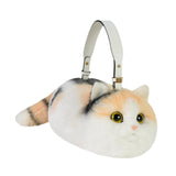 Maxbell Cat Handbag Realistic Lovely for Women Crossbody Bag for Events Style B