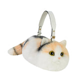 Maxbell Cat Handbag Realistic Lovely for Women Crossbody Bag for Events Style B
