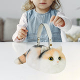 Maxbell Cat Handbag Realistic Lovely for Women Crossbody Bag for Events Style B