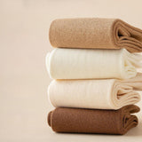 Maxbell 6 Pair Mid Calf Socks Stocking Elastic for Outdoor Activities Leisure Casual for Adults Women 6 Black