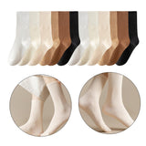 Maxbell 6 Pair Mid Calf Socks Stocking Elastic for Outdoor Activities Leisure Casual for Adults Women Mixed Color