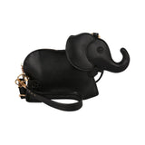 Maxbell Elephant Shape Crossbody Bag Animal Elephant Purse for Party Summer Shopping Black