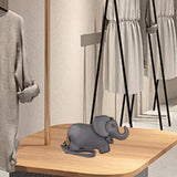 Maxbell Elephant Shape Crossbody Bag Animal Elephant Purse for Party Summer Shopping Gray