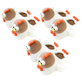 Maxbell Womens Plush Slippers Cute Casual Slides for Living Room Household Apartment EU 36 to 37