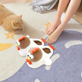 Maxbell Womens Plush Slippers Cute Casual Slides for Living Room Household Apartment EU 36 to 37