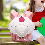 Maxbell Kids Backpack Large Capacity Cute Travel Bag for Children Kindergarten Girls Pink