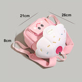 Maxbell Kids Backpack Large Capacity Cute Travel Bag for Children Kindergarten Girls Pink