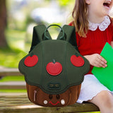 Maxbell Kids Backpack Large Capacity Cute Travel Bag for Children Kindergarten Girls Green