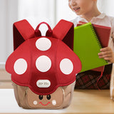 Maxbell Kids Backpack Large Capacity Cute Travel Bag for Children Kindergarten Girls Red