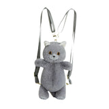 Maxbell Plush Backpack Handmade Stuffed Animal Toy for Gift Outdoor Sports Traveling